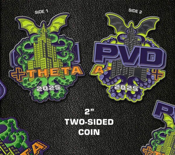 PVD +Theta Challenge Coin